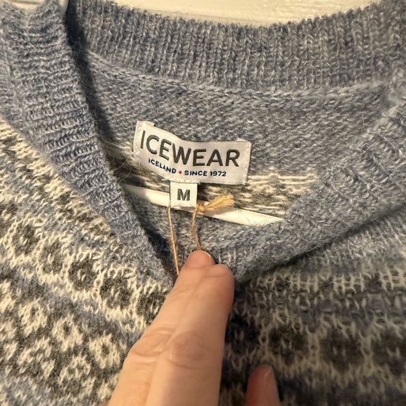 NWT M FAGRADALSFJALL TRADITIONAL ICELANDIC WOOL SWEATER - Picture 5 of 5